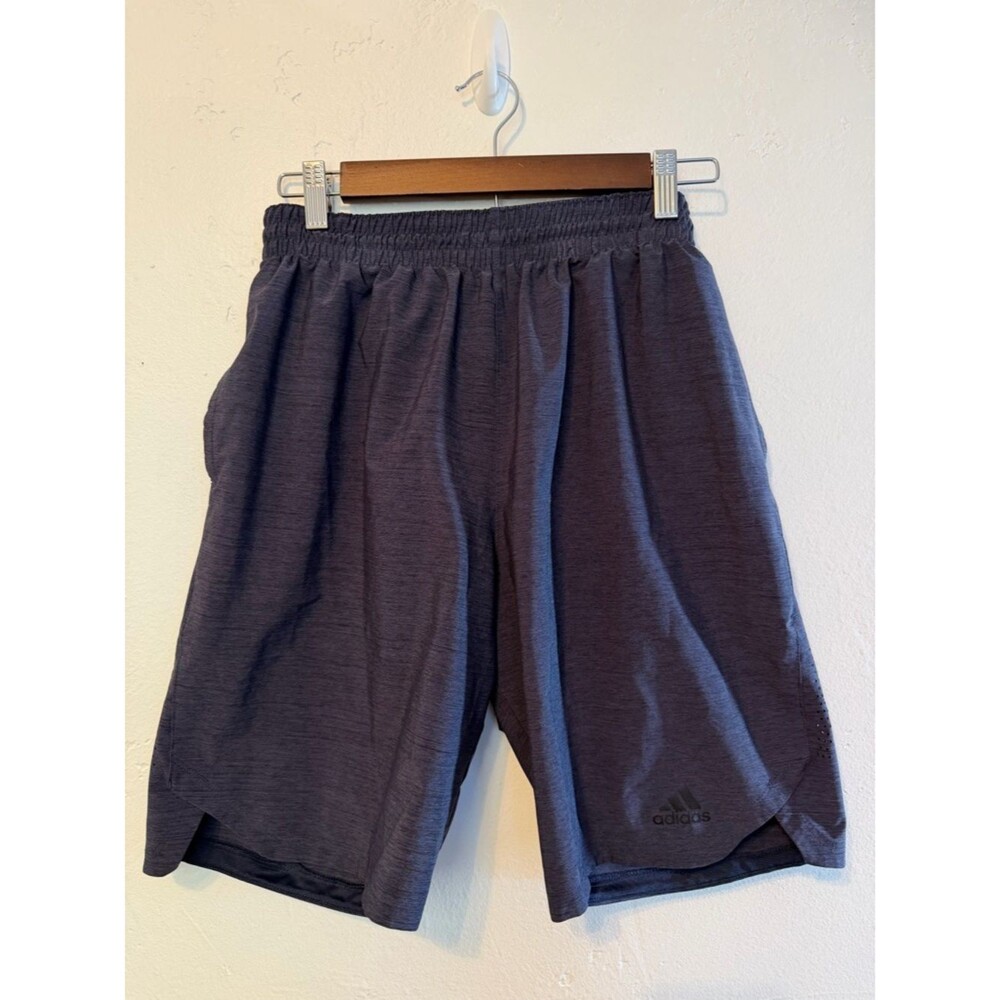 adidas Men's Dark Blue Athletic Shorts